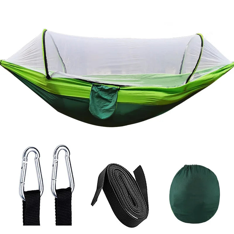 HangMatPro – Hammock with Mosquito Net and Anti-Rollover