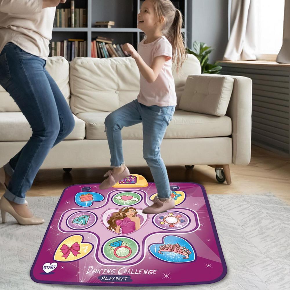 RhythmGlow - Interactive LED Dance Mat for the Home
