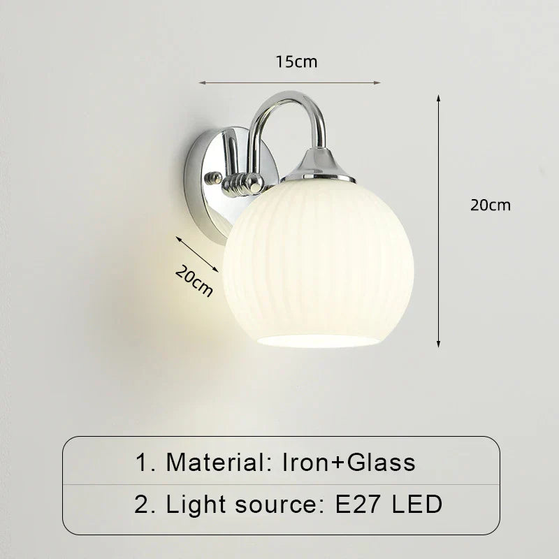 ModernWall - Scandinavian LED Wall Lamp with Glass