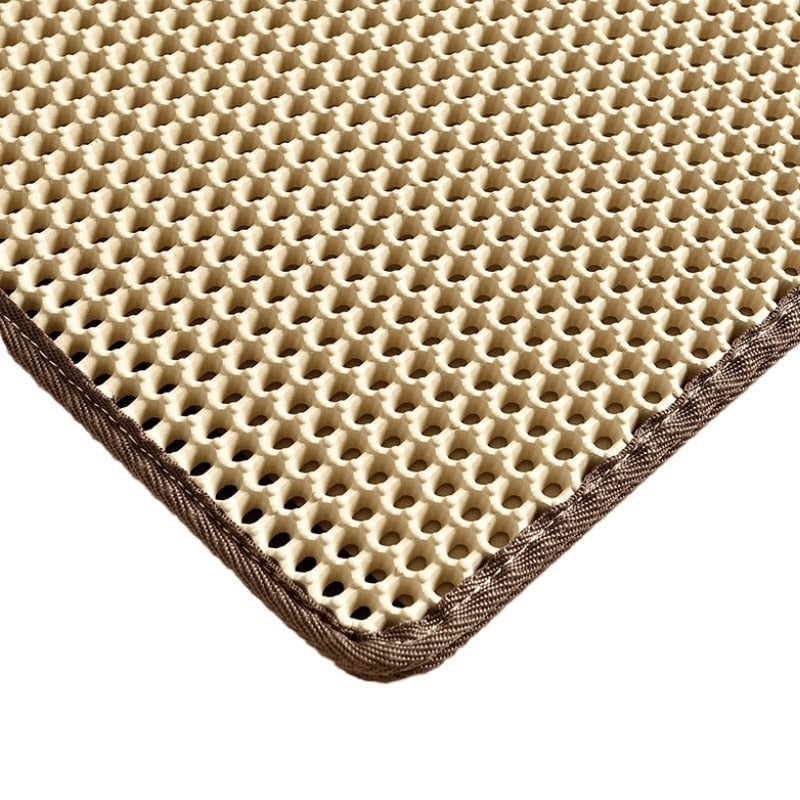 NonSlipPurrfect - Stylish Cat Litter Mat for Dry Floors