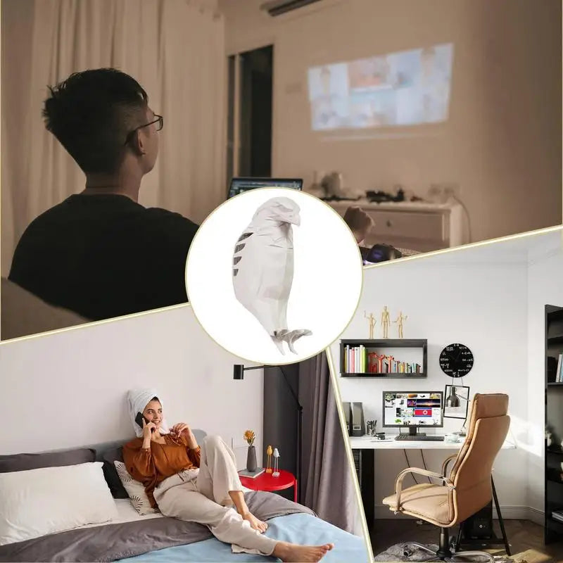 Owl Light - 3D Owl Wall Lamp for Bedroom