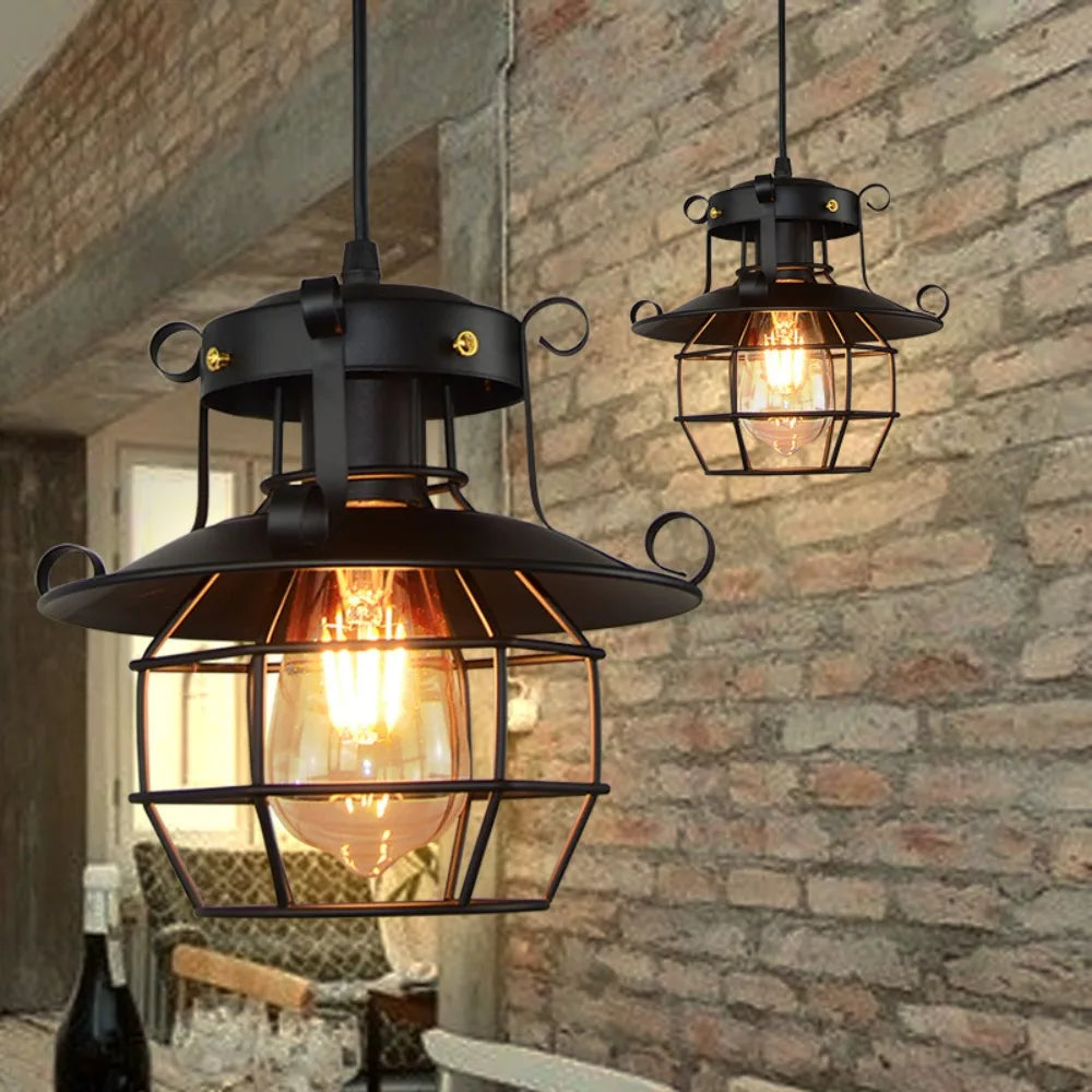 Luminova Pro - Retro Industrial Ceiling Lamp