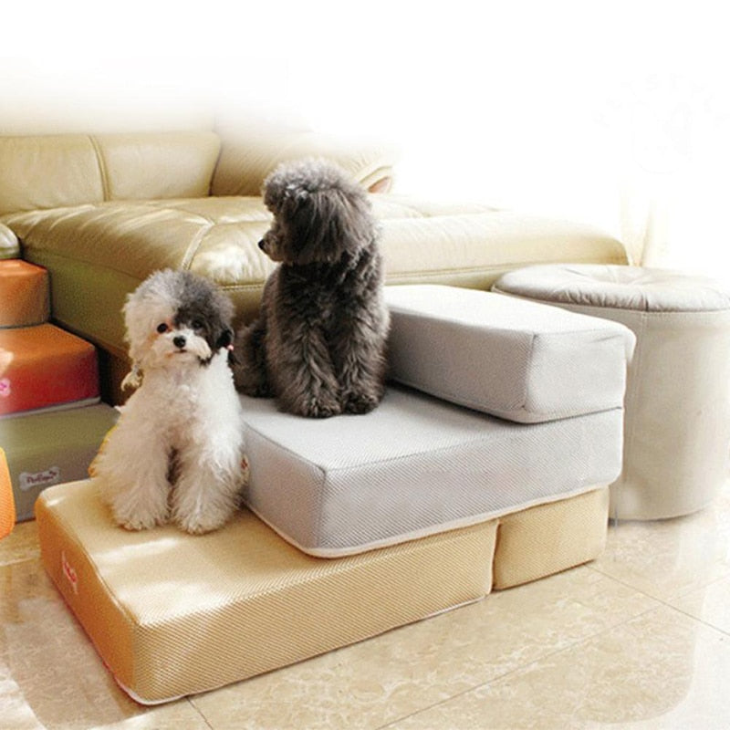 DogStep Pro - Luxe 2-Layer Dog Stairs