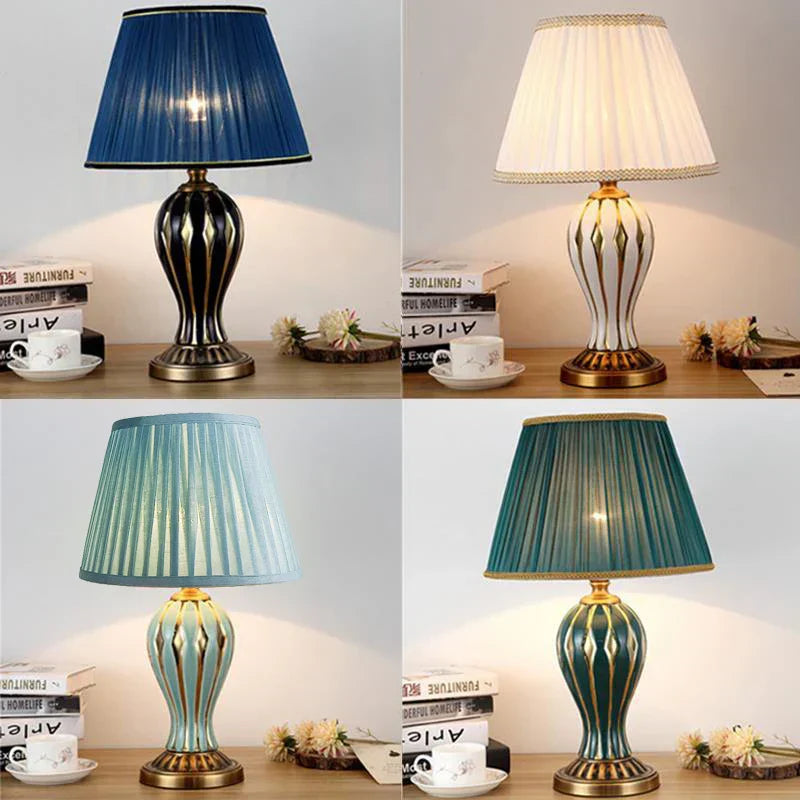 TimelessLuxe – Antique Ceramic Lamp for Elegant Interiors