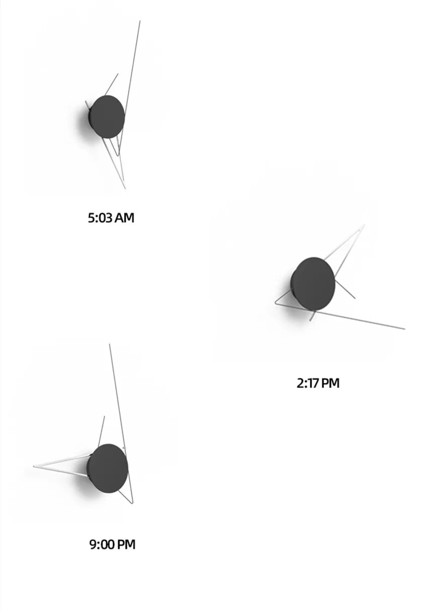 ModernArt Clock - Stille Wall Clock for Minimalism