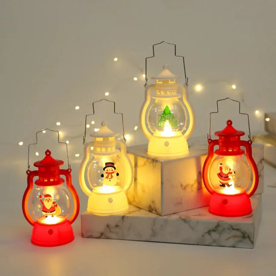LumiereMagique Christmas Table Lamp - Charming Santa Claus LED Lamp