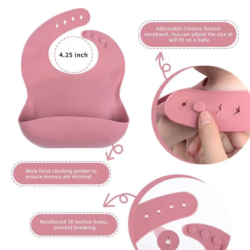 SiliconeBaby Set – Complete 6-piece Baby Food Set