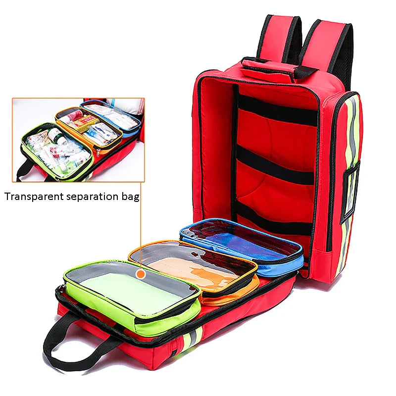 RescueReady - Rugged First Aid and Survival Backpack