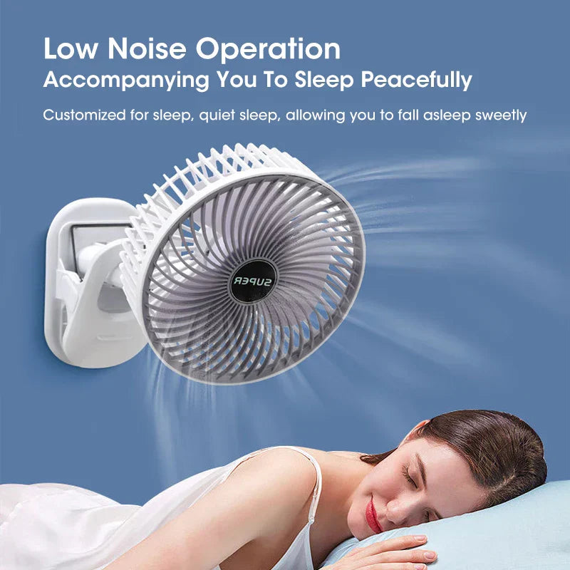 BreezeWave 4-in-1 Fan - Powerful Cooling for Every Situation