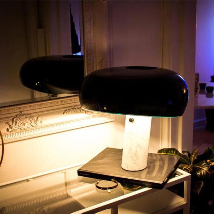 StoneGlow Table Lamp – Luxurious Marble Design Lighting
