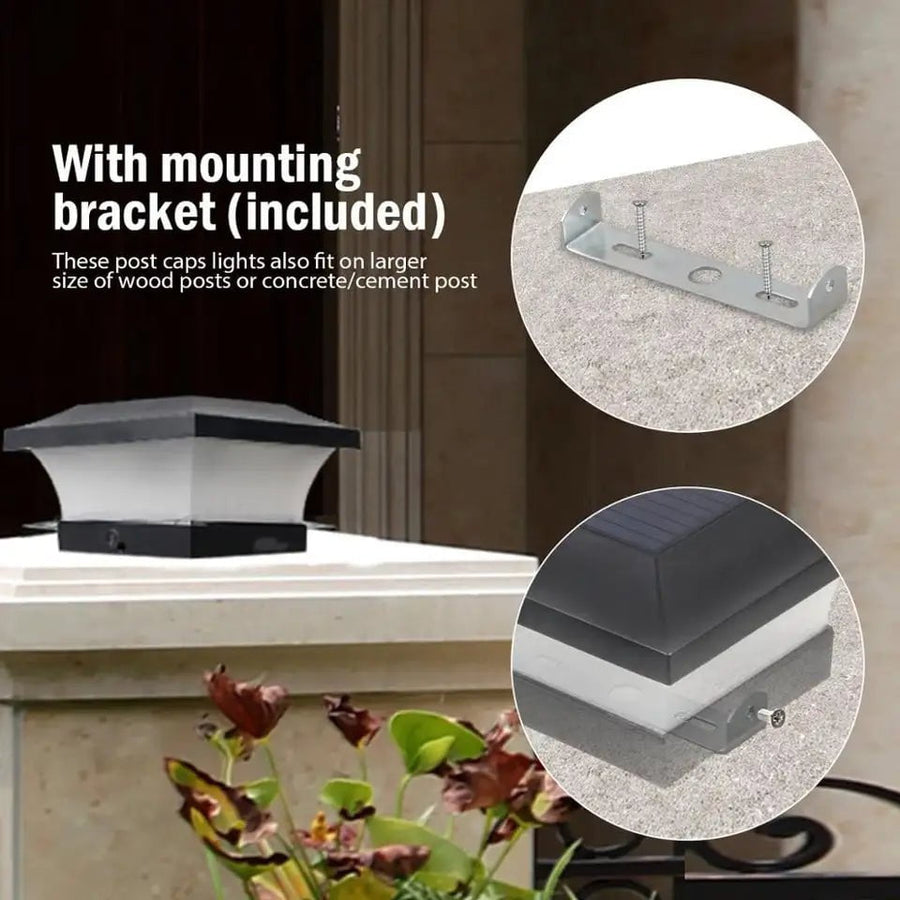 Solinova – Modern solar LED outdoor lamp