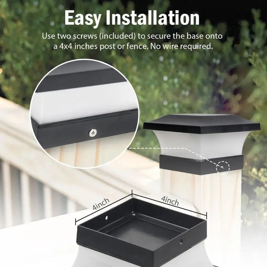 Solinova – Modern solar LED outdoor lamp