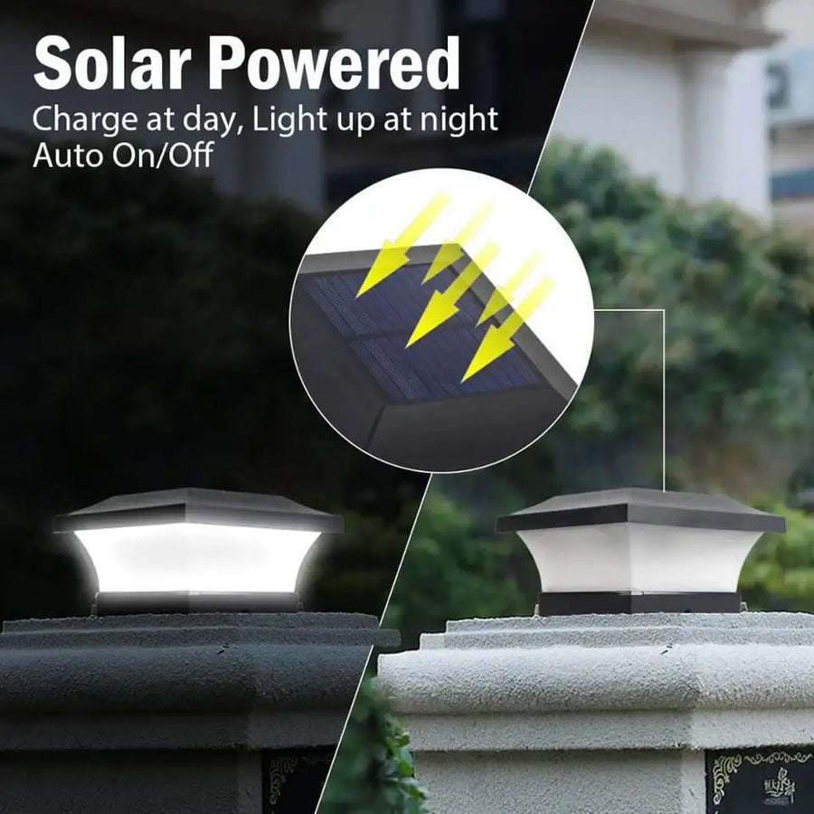 Solinova – Modern solar LED outdoor lamp