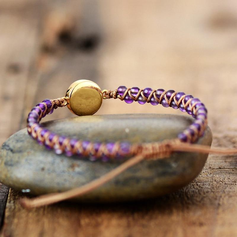 Amethyst Glow Bracelet - Powerful Energy Accessories