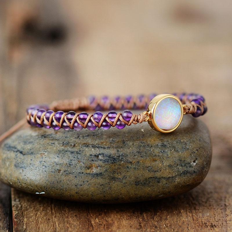 Amethyst Glow Bracelet - Powerful Energy Accessories