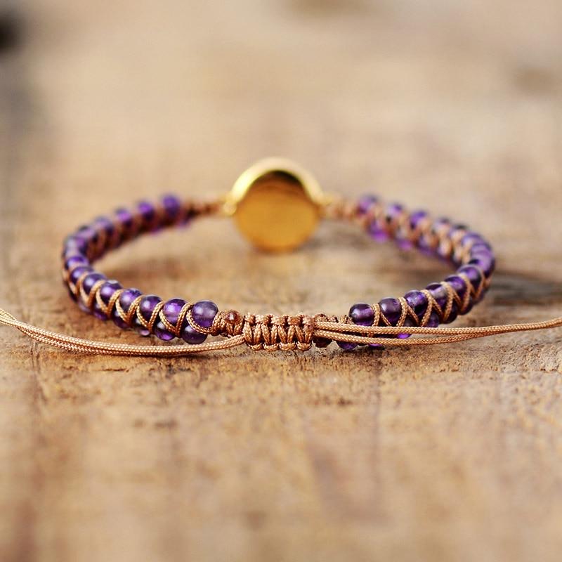 Amethyst Glow Bracelet - Powerful Energy Accessories