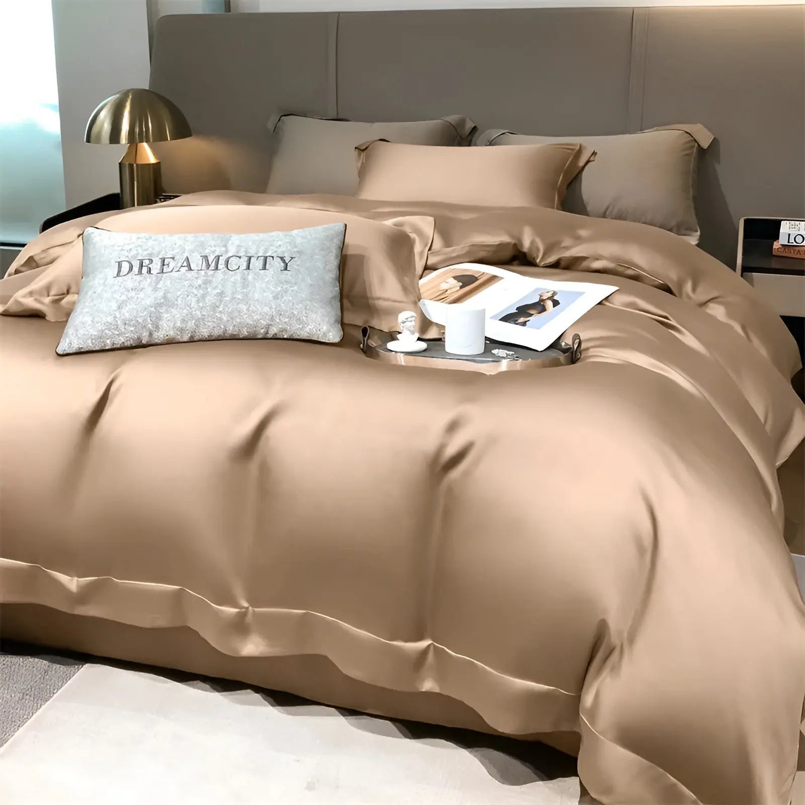 UltraCool bedding - Luxurious Bamboo Bedding: Silky Soft and Temperature Regulating