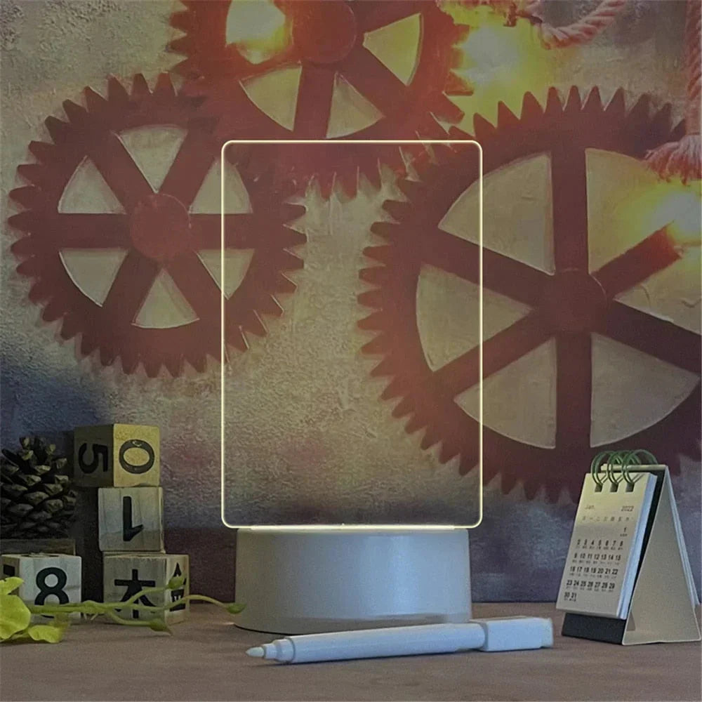 GlowPad – Magically Illuminated Notepad for Creatives