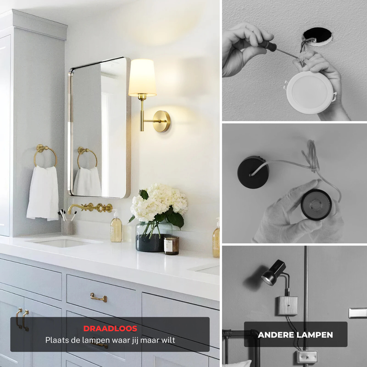 Nova Wall Lamp™ - Wireless Rechargeable Wall Lamp