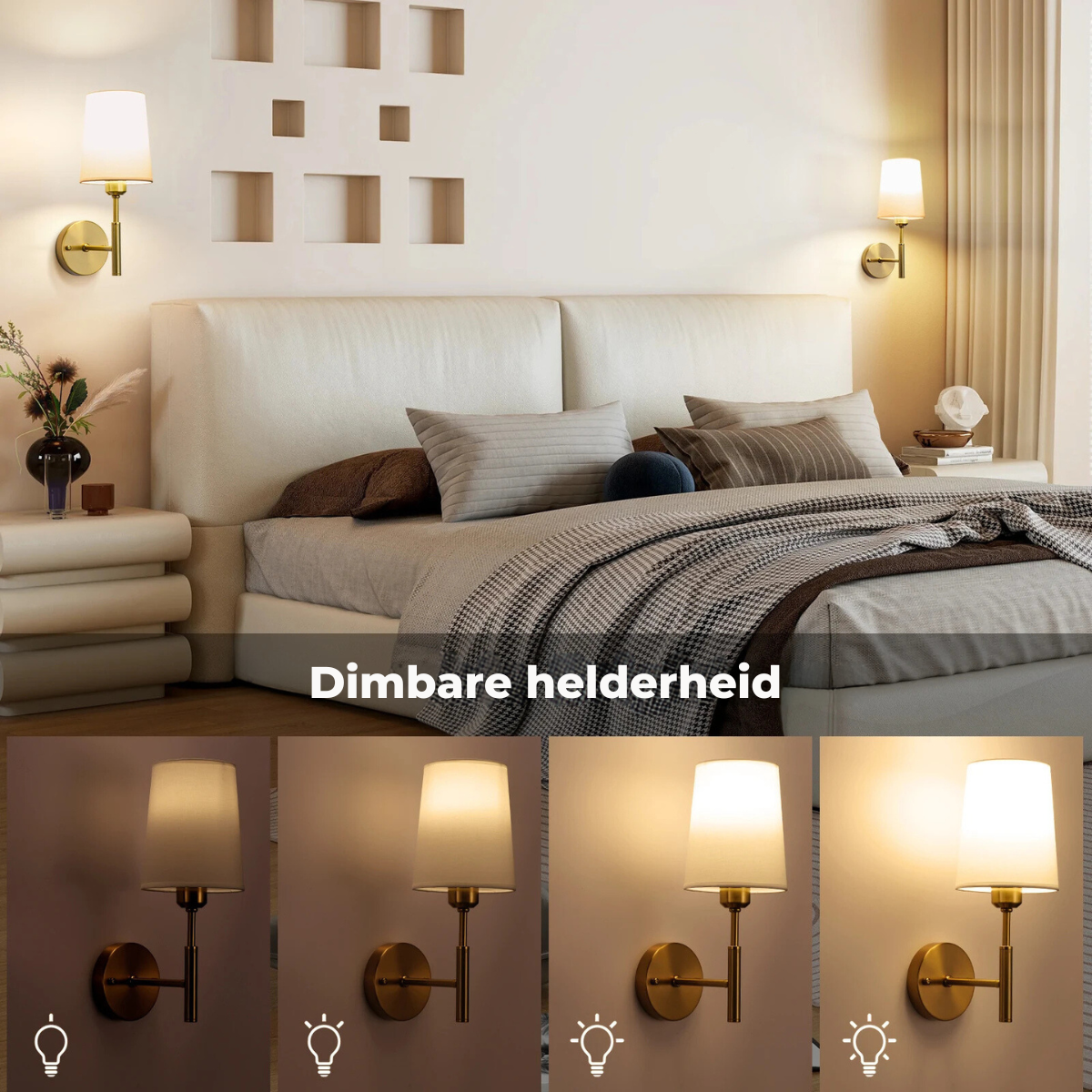 Nova Wall Lamp™ - Wireless Rechargeable Wall Lamp