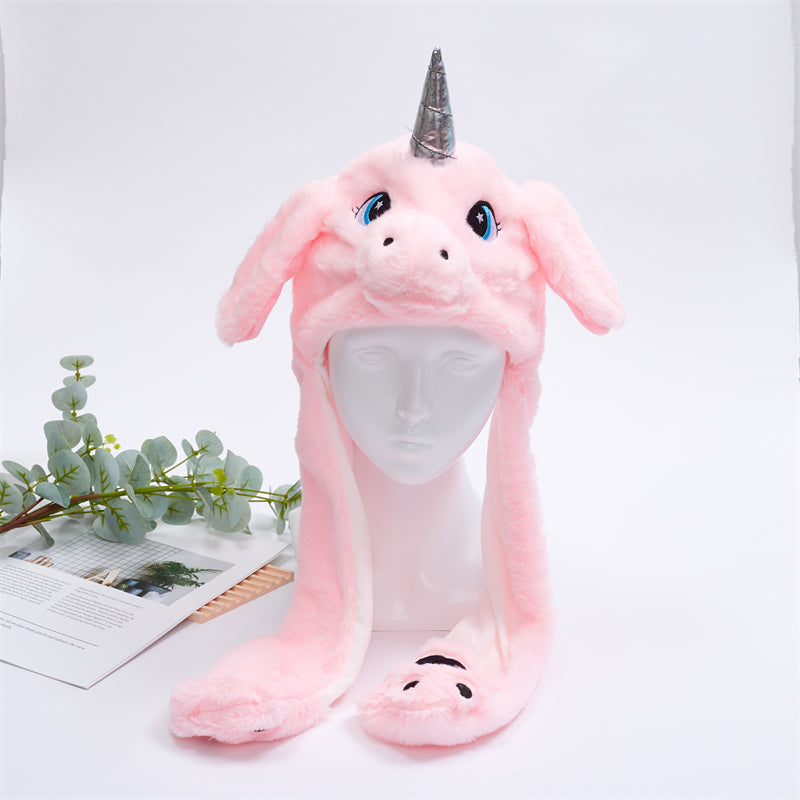BunnyBounce Hat – Cute Beanie with Moving Ears
