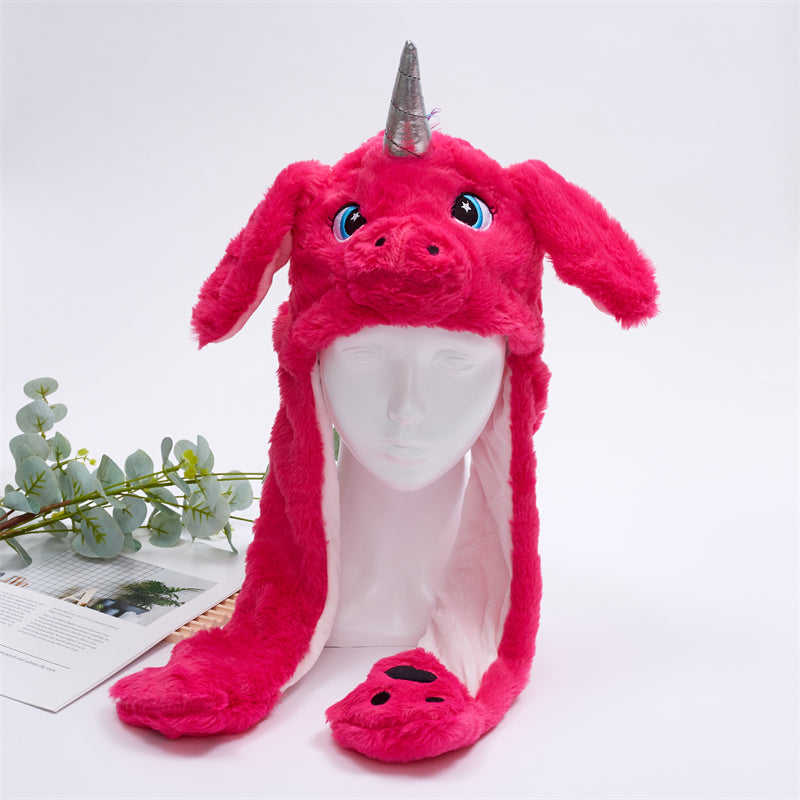 BunnyBounce Hat – Cute Beanie with Moving Ears