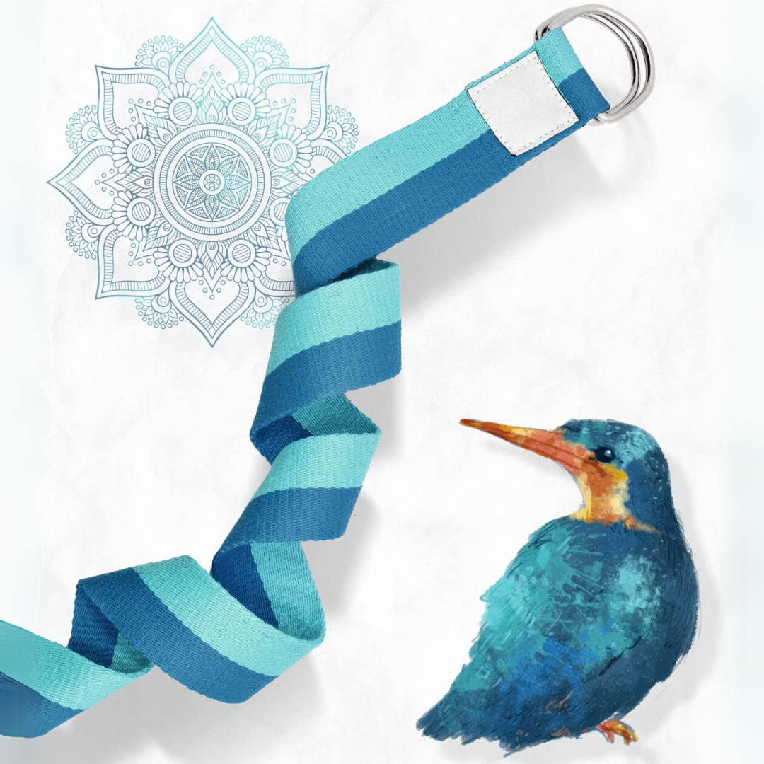 FlexFit - Adjustable Yoga Band with D-Ring