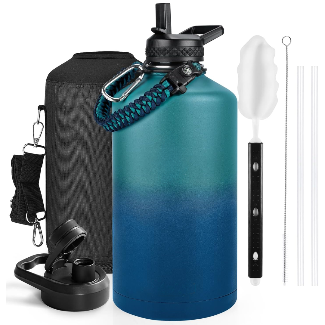 HydraPure – Sustainable Water Bottle with Paracord Handle
