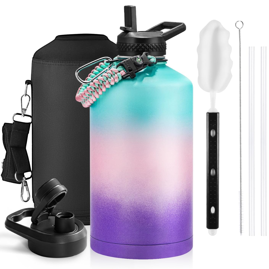 HydraPure – Sustainable Water Bottle with Paracord Handle