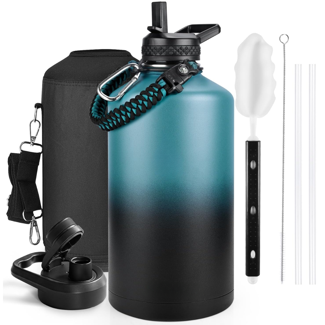HydraPure – Sustainable Water Bottle with Paracord Handle