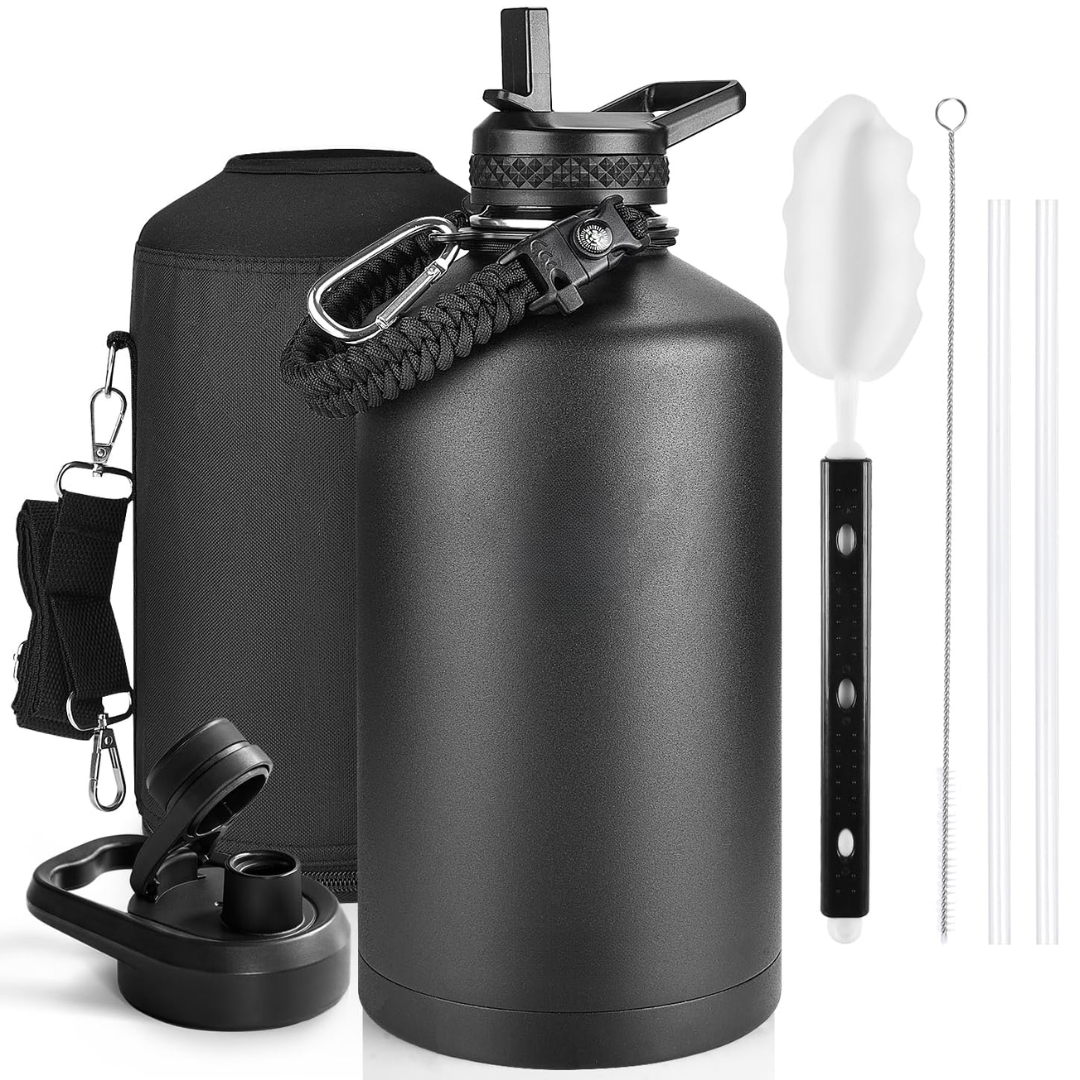 HydraPure – Sustainable Water Bottle with Paracord Handle