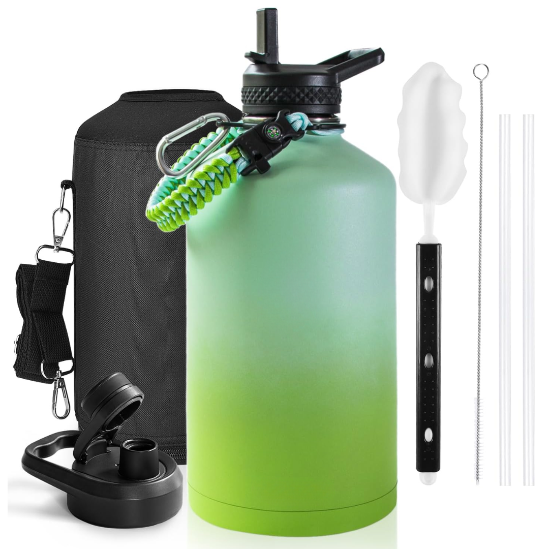 HydraPure – Sustainable Water Bottle with Paracord Handle
