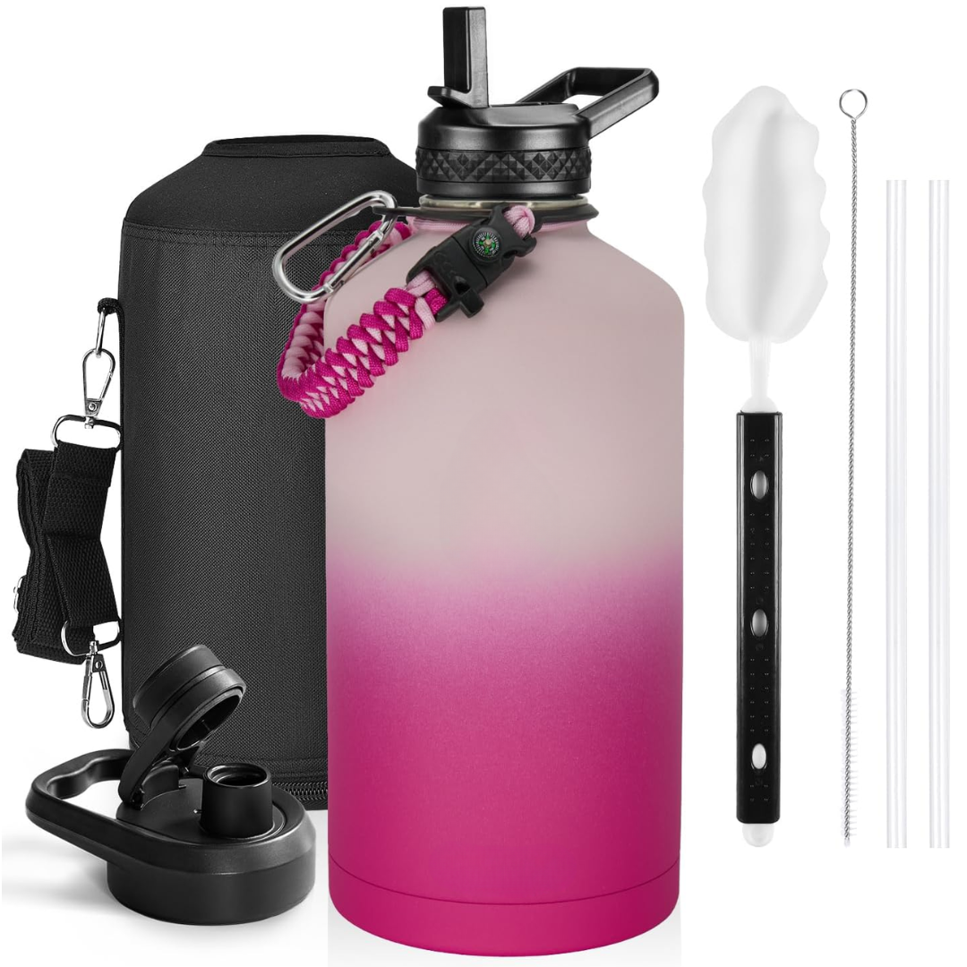 HydraPure – Sustainable Water Bottle with Paracord Handle