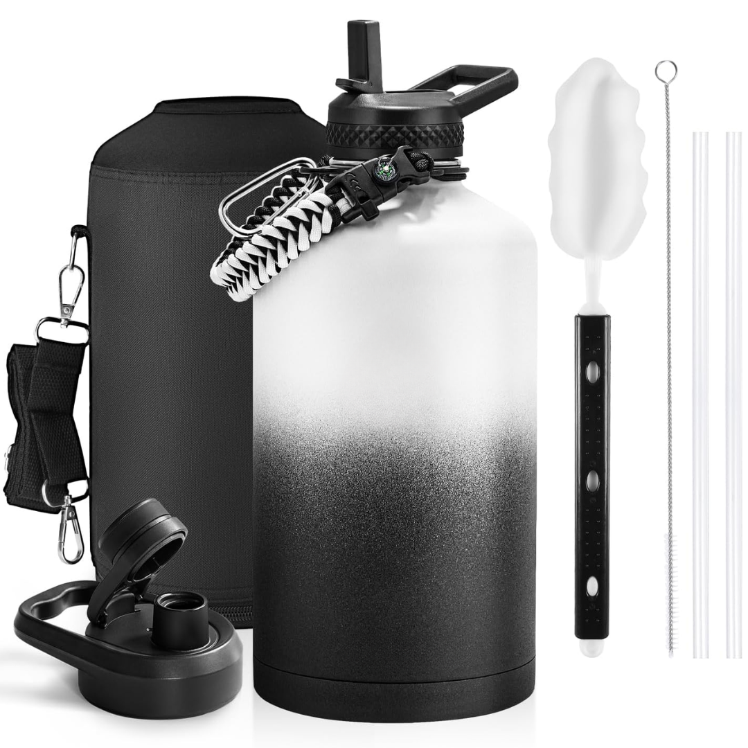 HydraPure – Sustainable Water Bottle with Paracord Handle