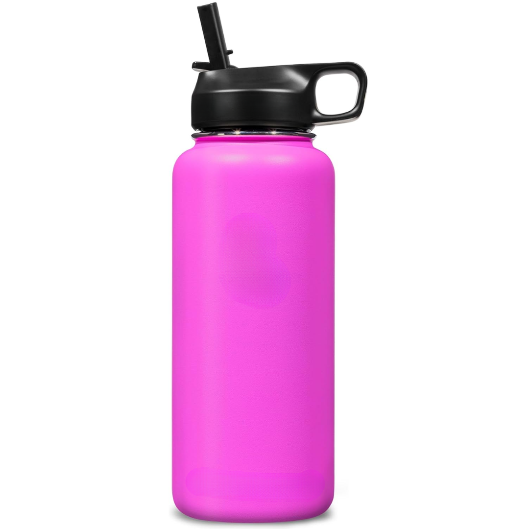 HydroElite – RVS Bottle with Straw for Beverages