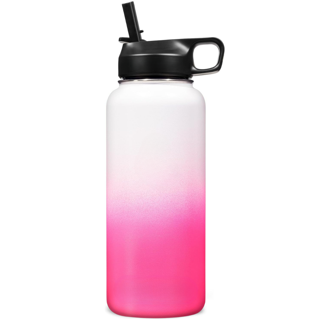 HydroElite – RVS Bottle with Straw for Beverages