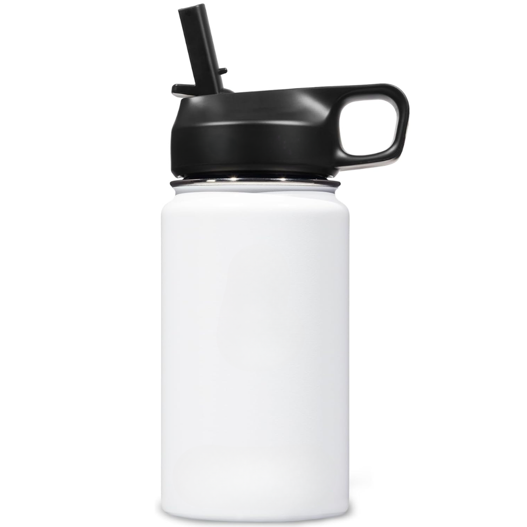 HydroElite – RVS Bottle with Straw for Beverages
