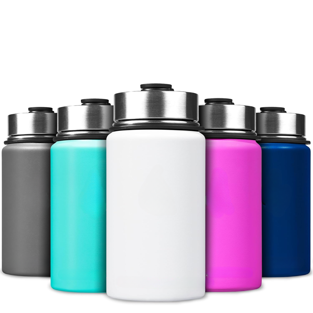 HydroElite – RVS Bottle with Straw for Beverages