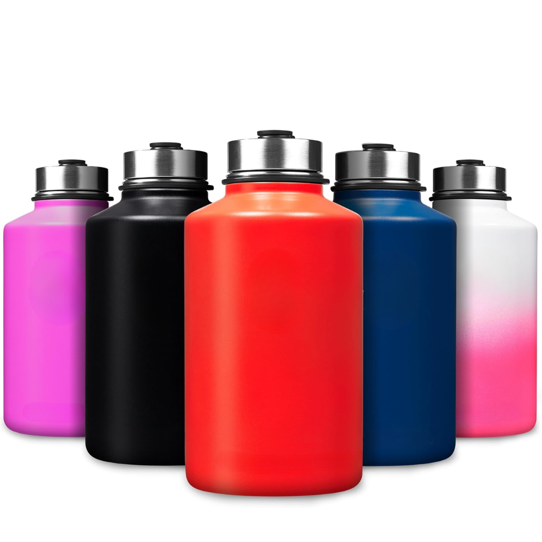 HydroElite – RVS Bottle with Straw for Beverages