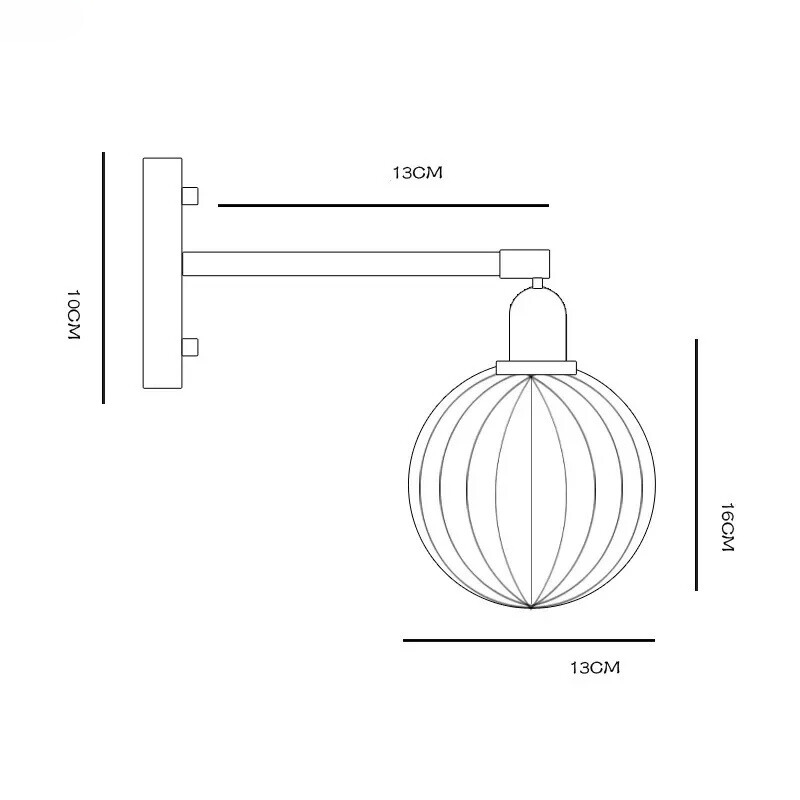 LightCrown Vägglampa - Stilig Modern Belysning