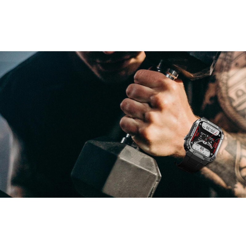 ForceGuard Watch - Durable Military Smartwatch for Performance
