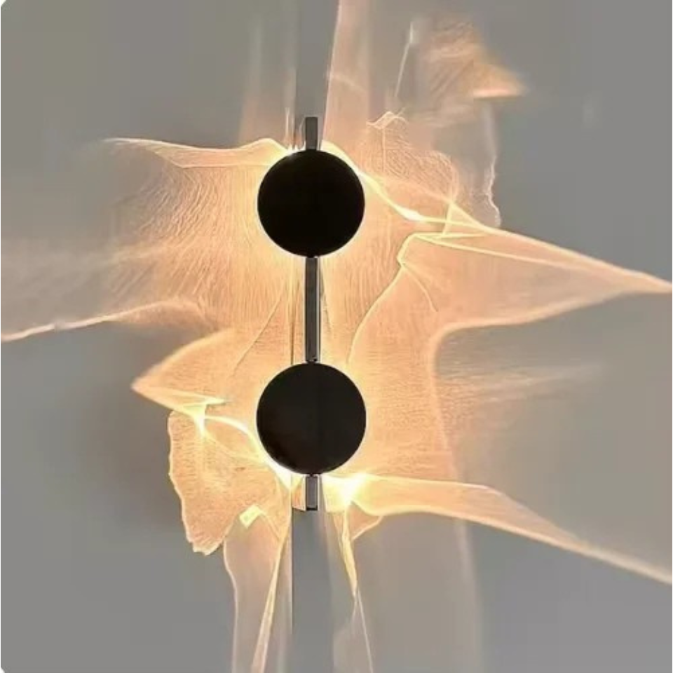 RippleGlow – Luxurious Rotating Wall Lighting for the Room
