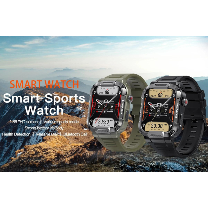 ForceGuard Watch - Durable Military Smartwatch for Performance