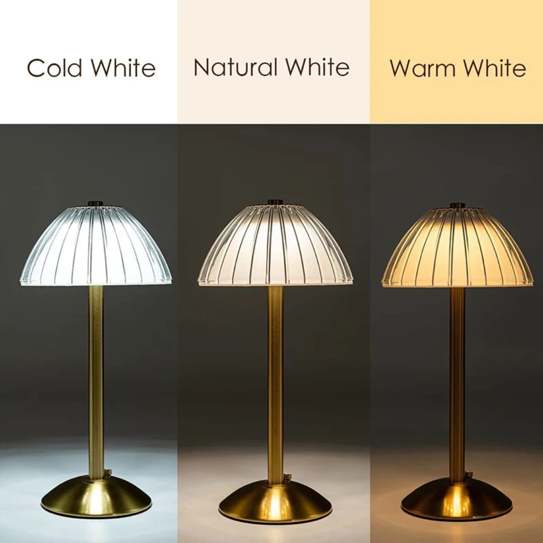 Karina GlowDesk – Retro Rechargeable Desk Lamp
