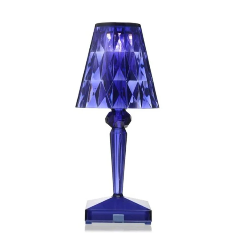 CrystalLuxe Bordslampa - Elegant Kristallbordslampa