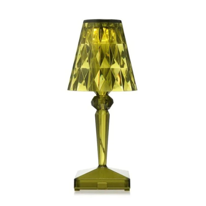 CrystalLuxe Bordslampa - Elegant Kristallbordslampa