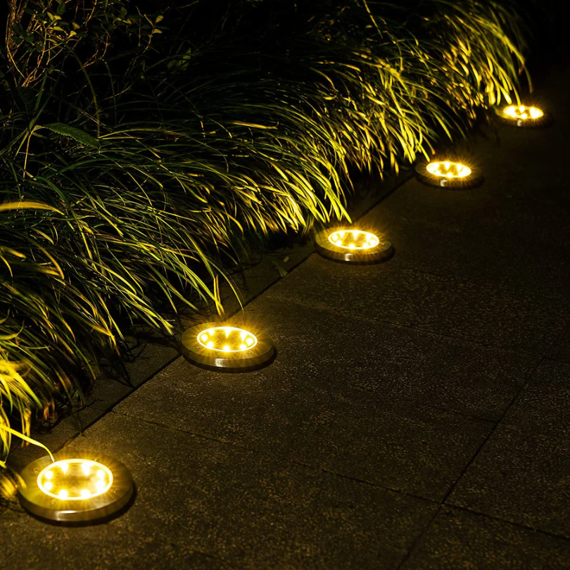 EcoGlow Solar Lamp - Sustainable Rechargeable Outdoor Lighting