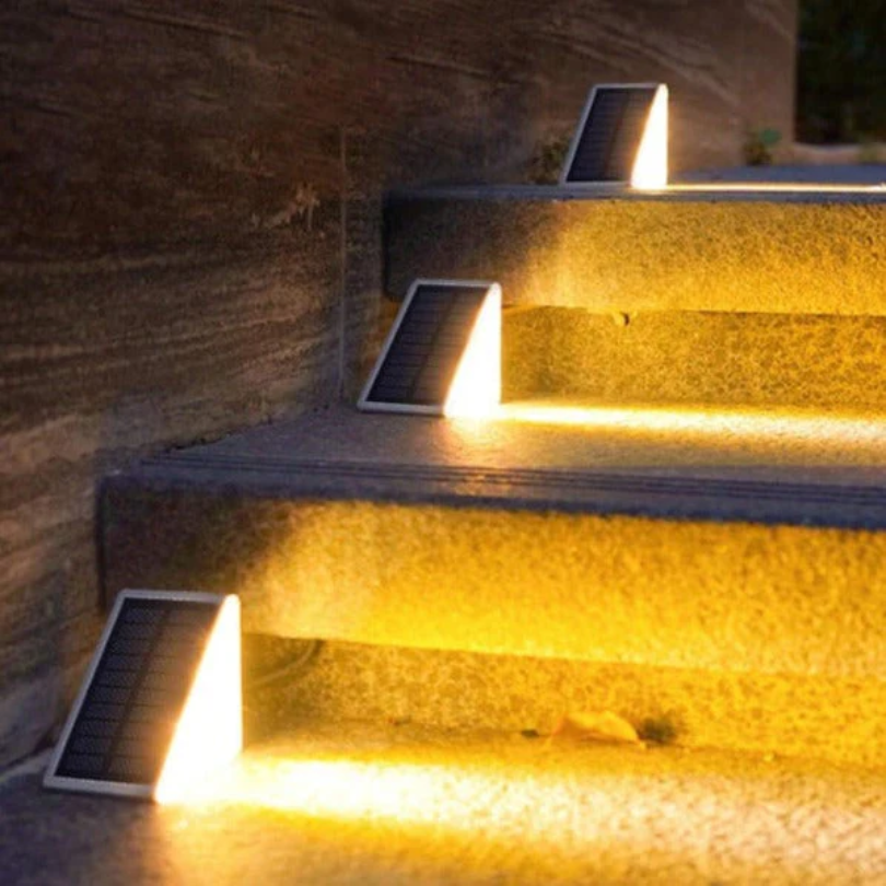 SolarGlow Ljus - Hållbar Solenergi Trappljus