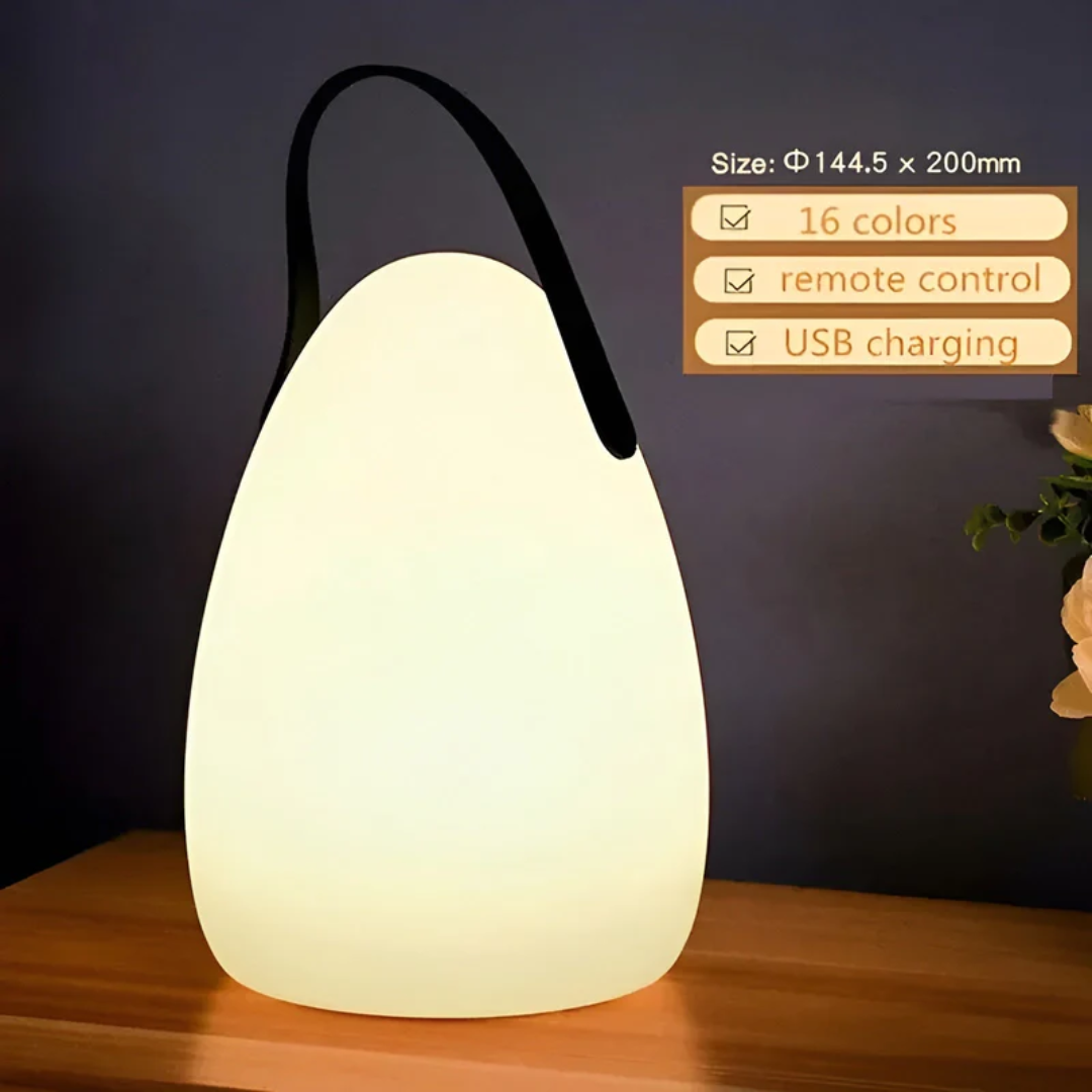 RadianceFlex - Portable LED Table Lamp with Water Resistant Function