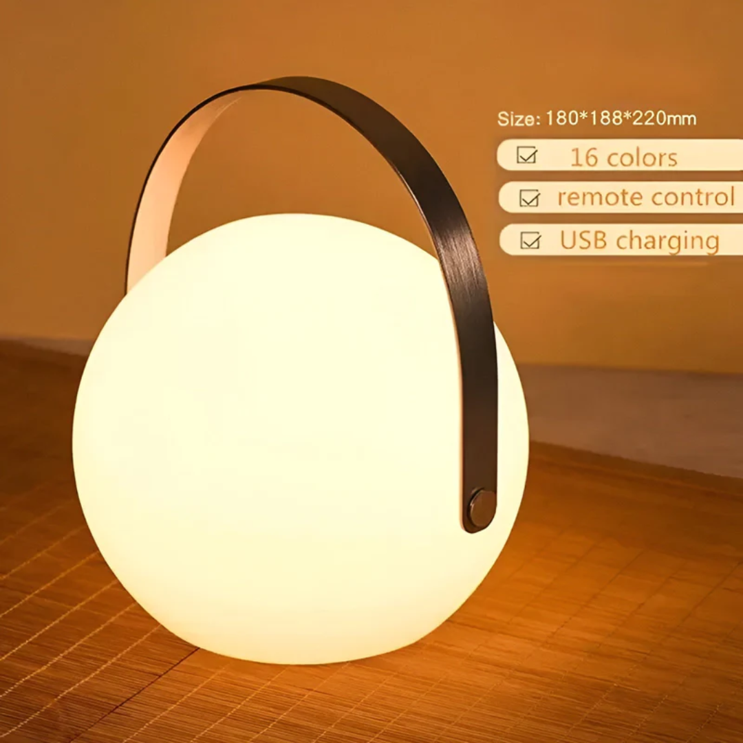 RadianceFlex - Portable LED Table Lamp with Water Resistant Function